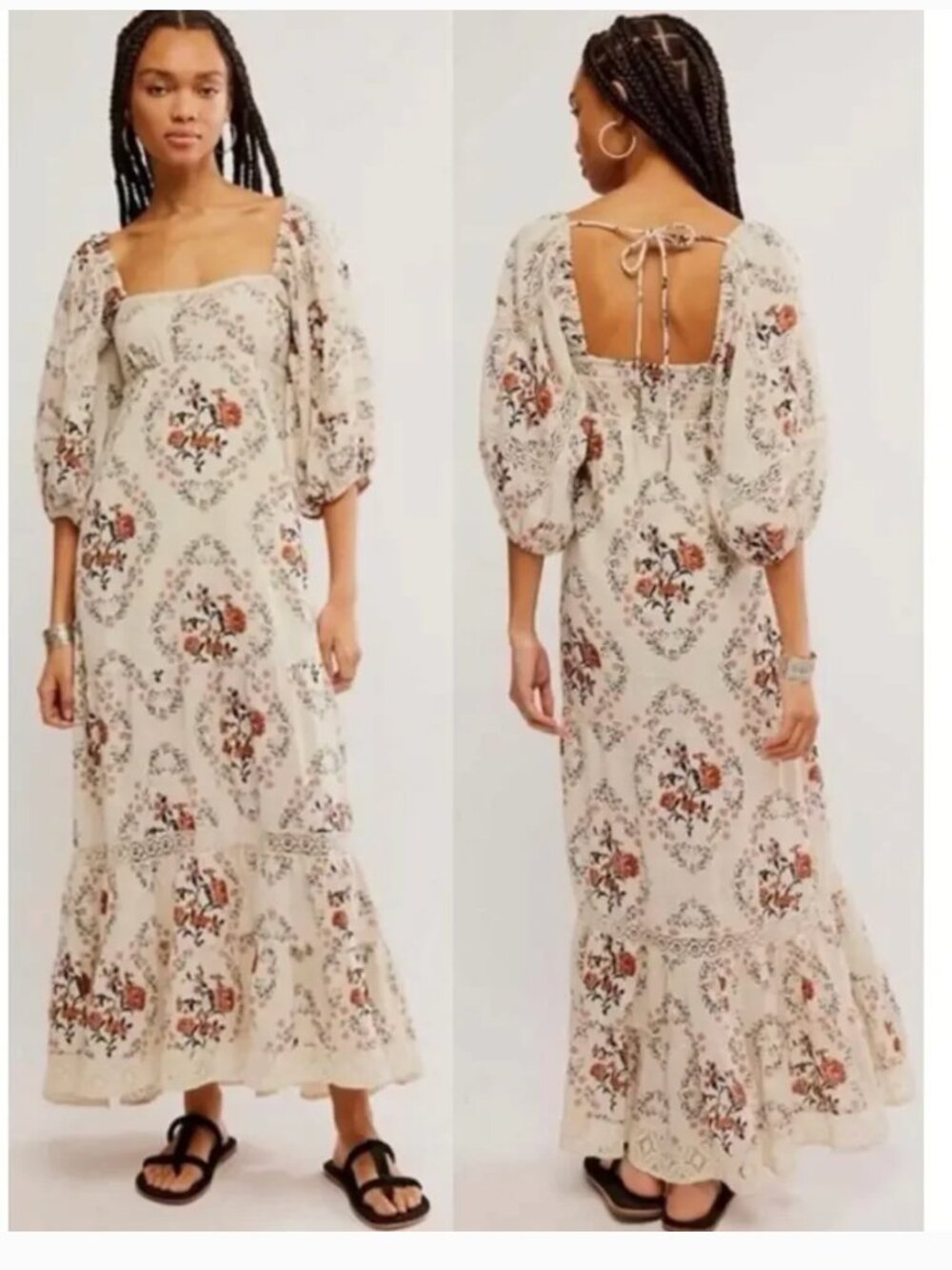 Free People All the Attitude Maxi Dress - Small - Sold Out - Picture 1 of 16